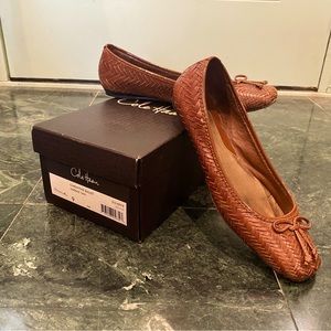 Cole Haan brown flat
